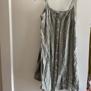Linen beach dress